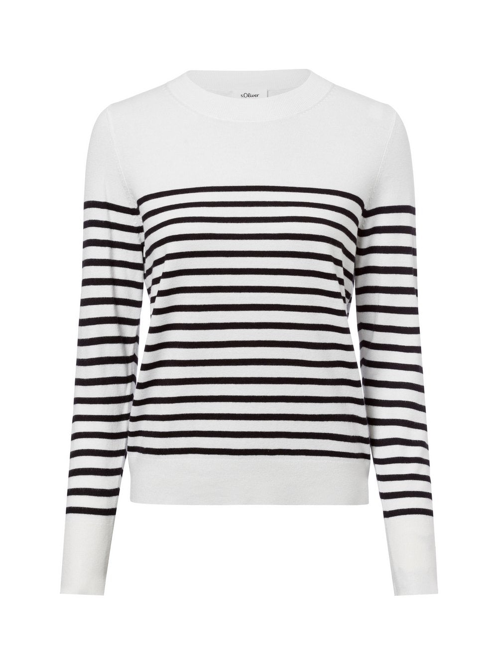 s.Oliver Pullover Damen Viskose gestreift