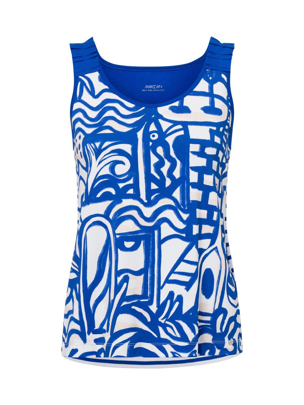 Marc Cain Top Damen Baumwolle gestreift