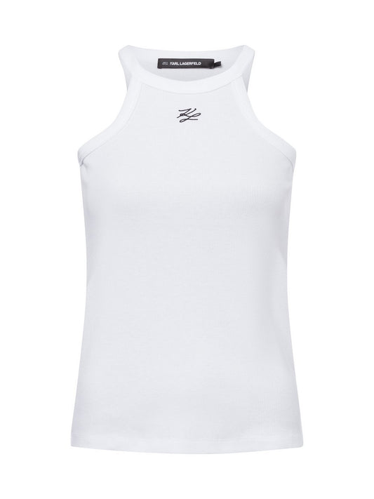 KARL LAGERFELD Top Damen Baumwolle