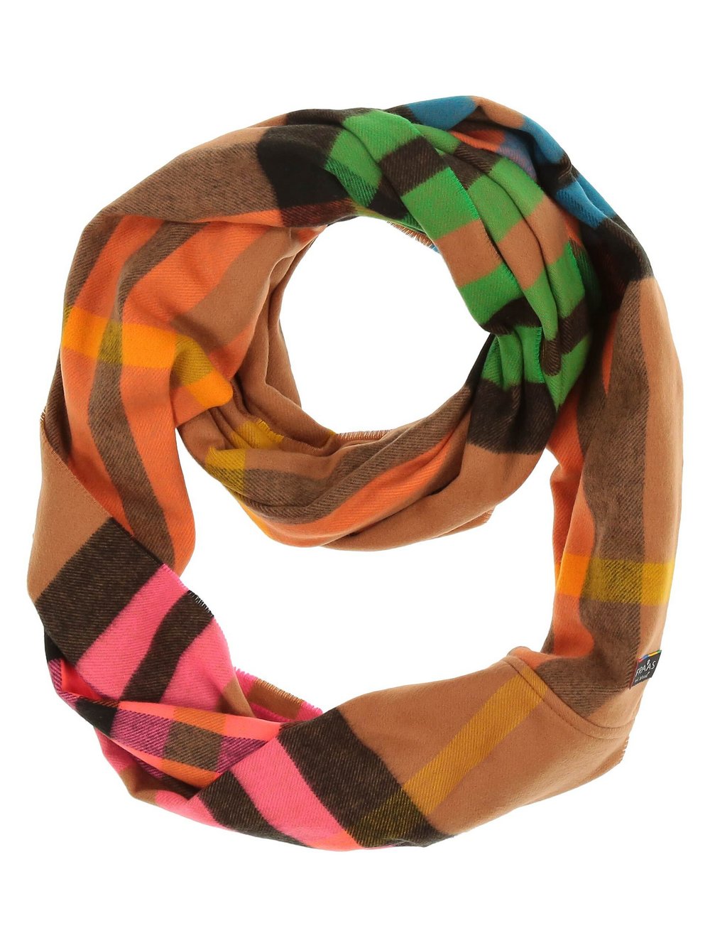 Fraas Schlauchschal Damen kariert