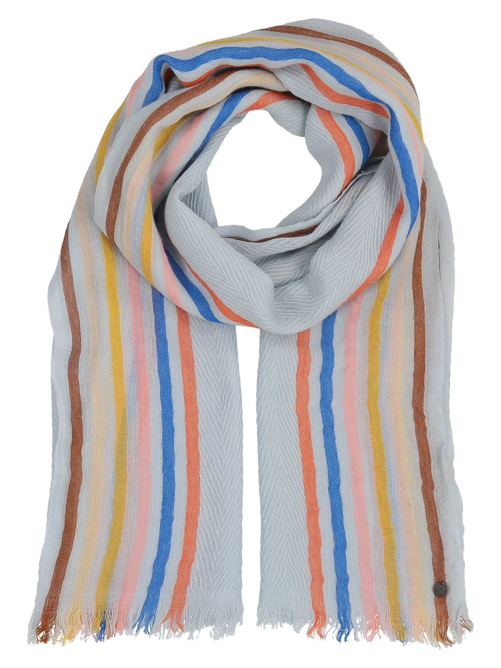 Fraas Schal Damen Wolle gestreift