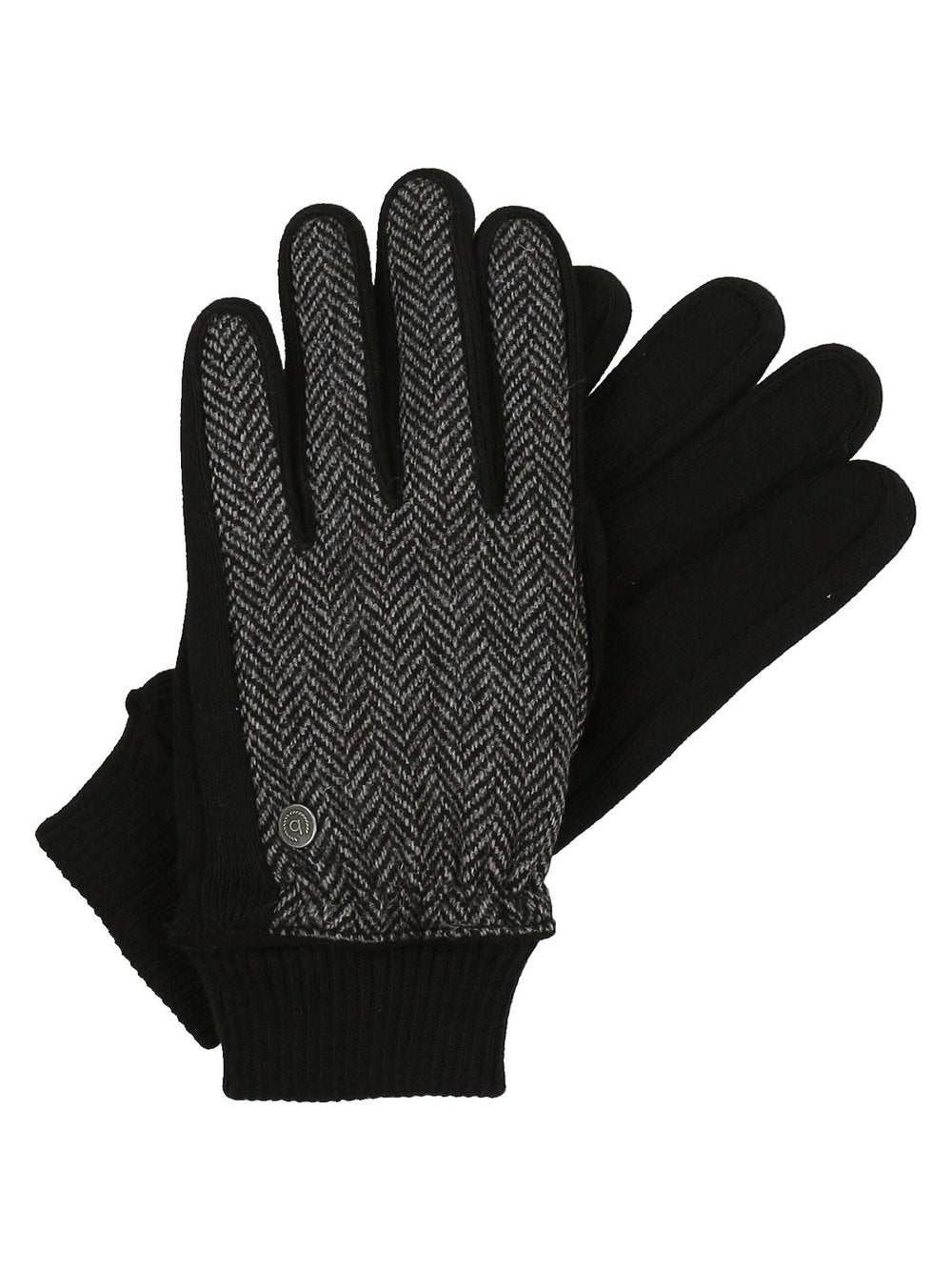 Bugatti Handschuhe Herren Wolle gemustert