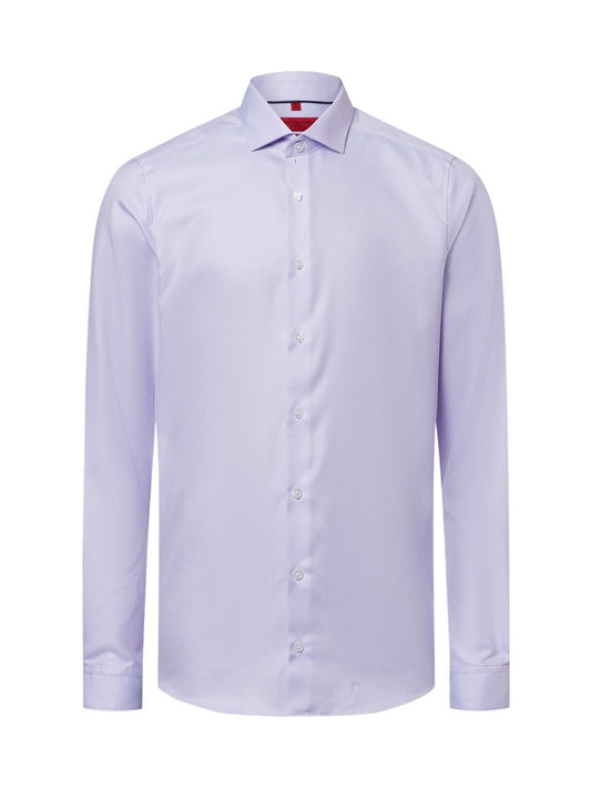 Finshley & Harding Businesshemd Herren Slim Fit Baumwolle strukturiert