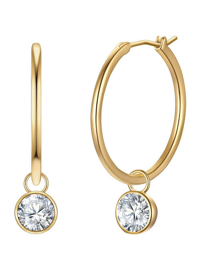 Yokoamii Creolen Damen Messing