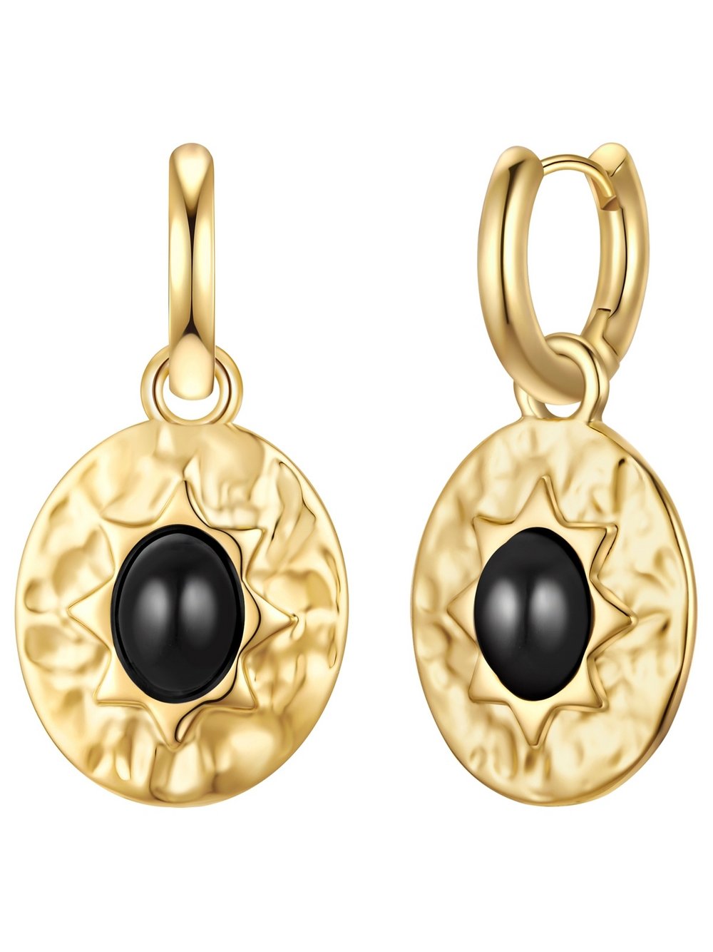 Yokoamii Creolen Damen Metall