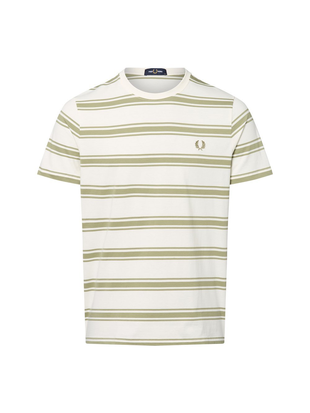 Fred Perry T-Shirt Herren Baumwolle gestreift