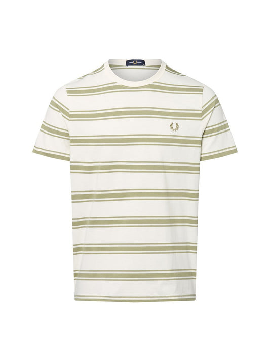 Fred Perry T-Shirt Herren Baumwolle gestreift