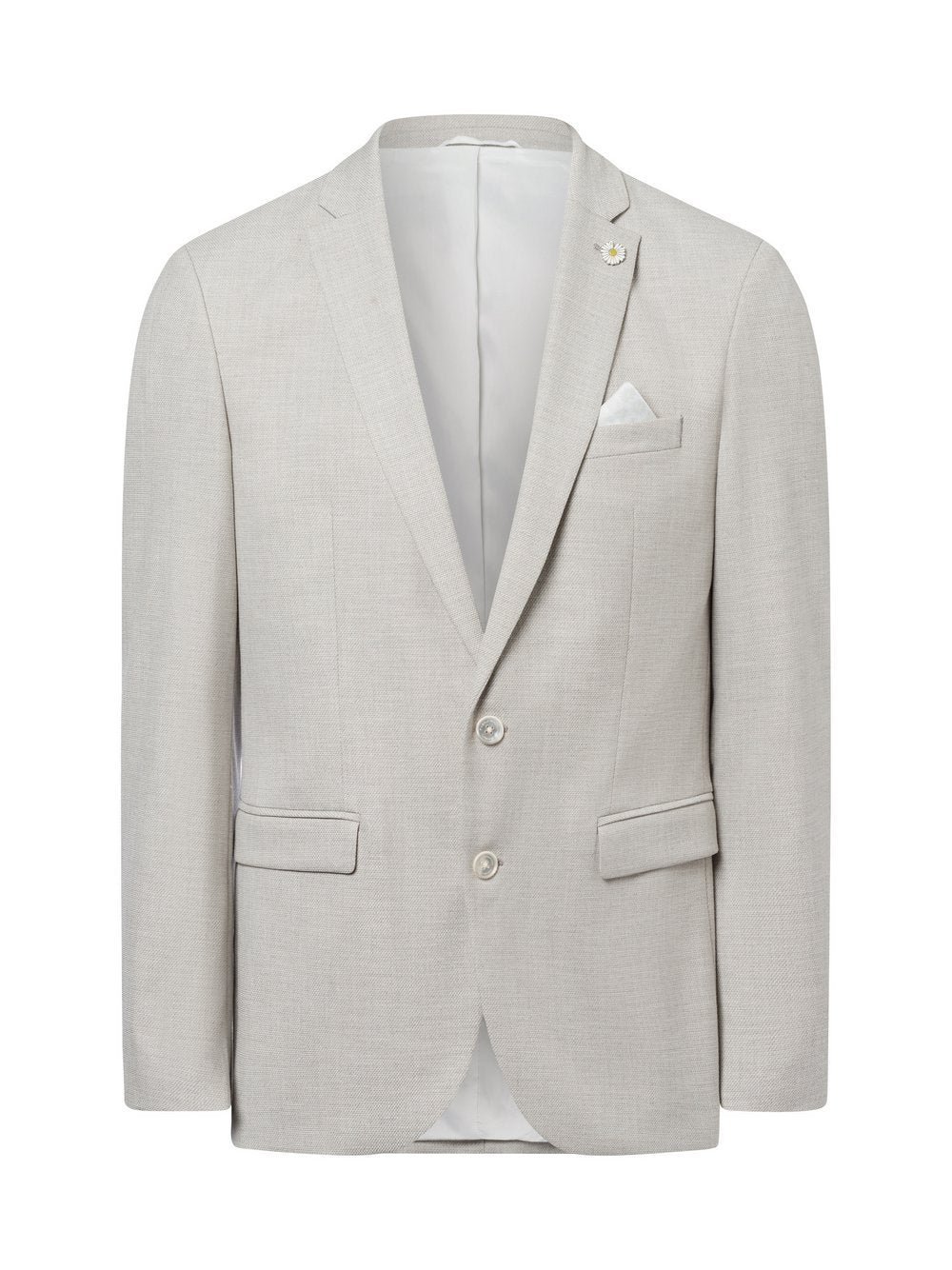 Finshley & Harding London Baukasten-Sakko Herren Slim Fit strukturiert