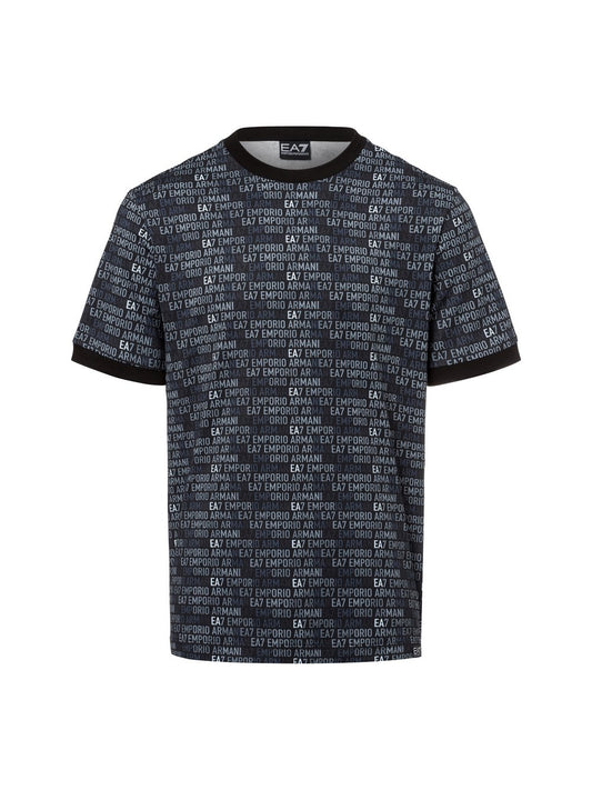 EA7 Emporio Armani T-Shirt Herren Baumwolle gemustert