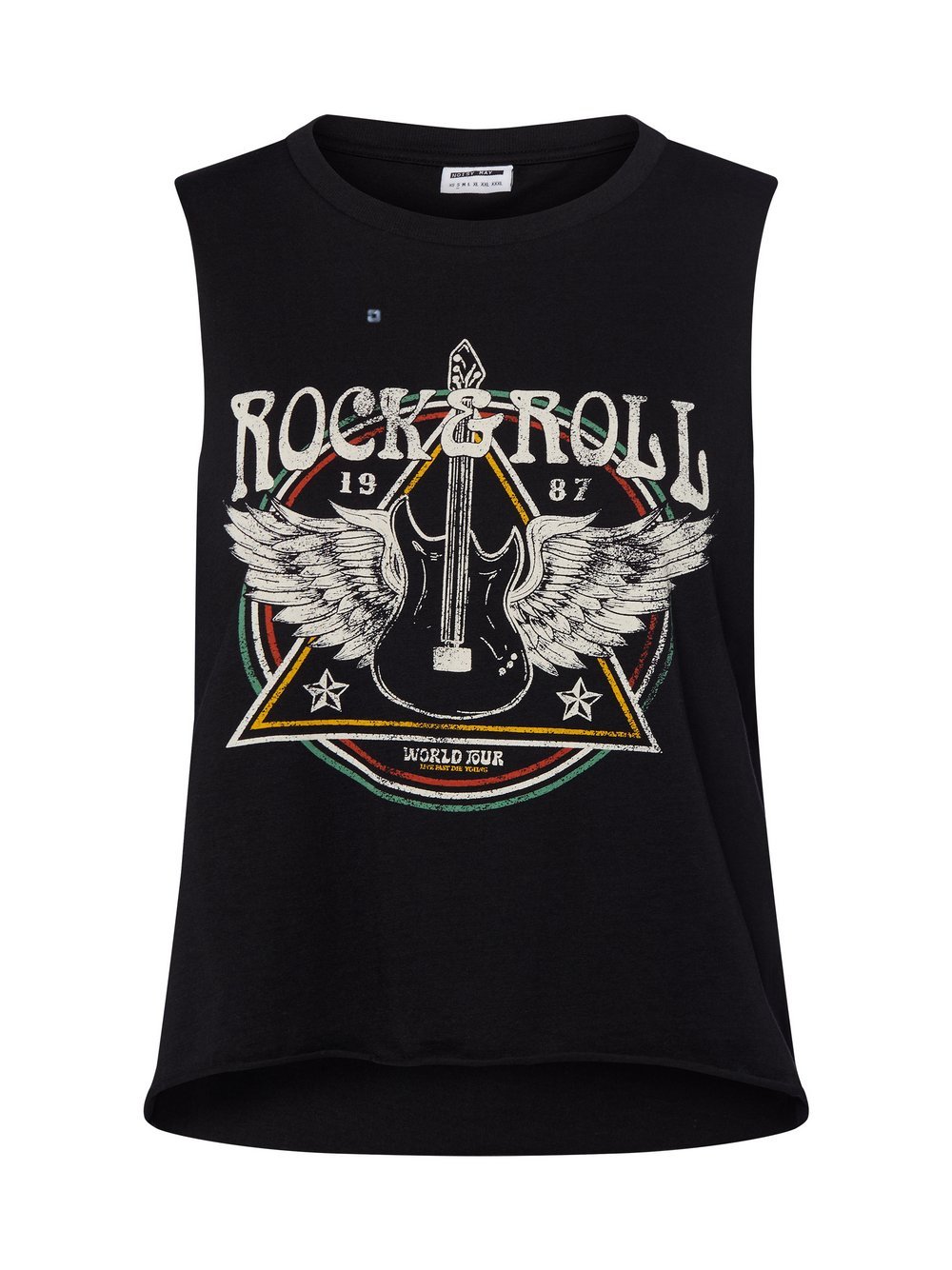 Noisy May Top Damen Baumwolle bedruckt