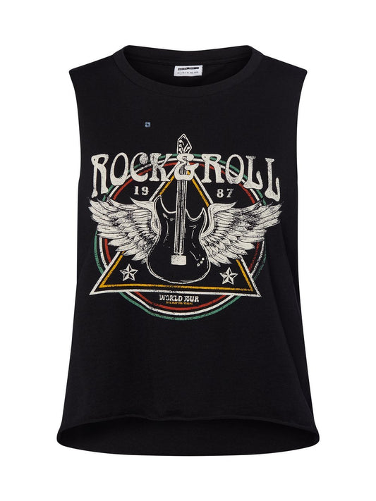 Noisy May Top Damen Baumwolle bedruckt