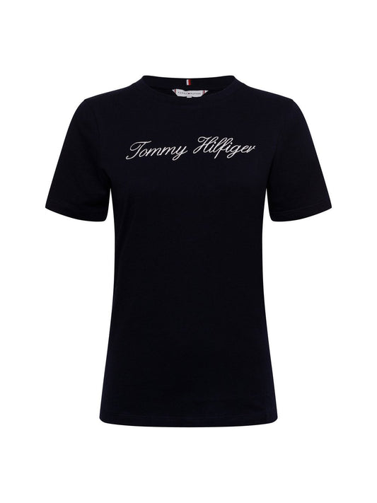 Tommy Hilfiger T-Shirt Damen Baumwolle gemustert