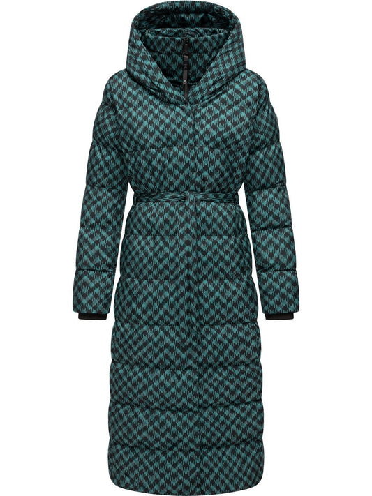 Ragwear Steppmantel Damen gemustert