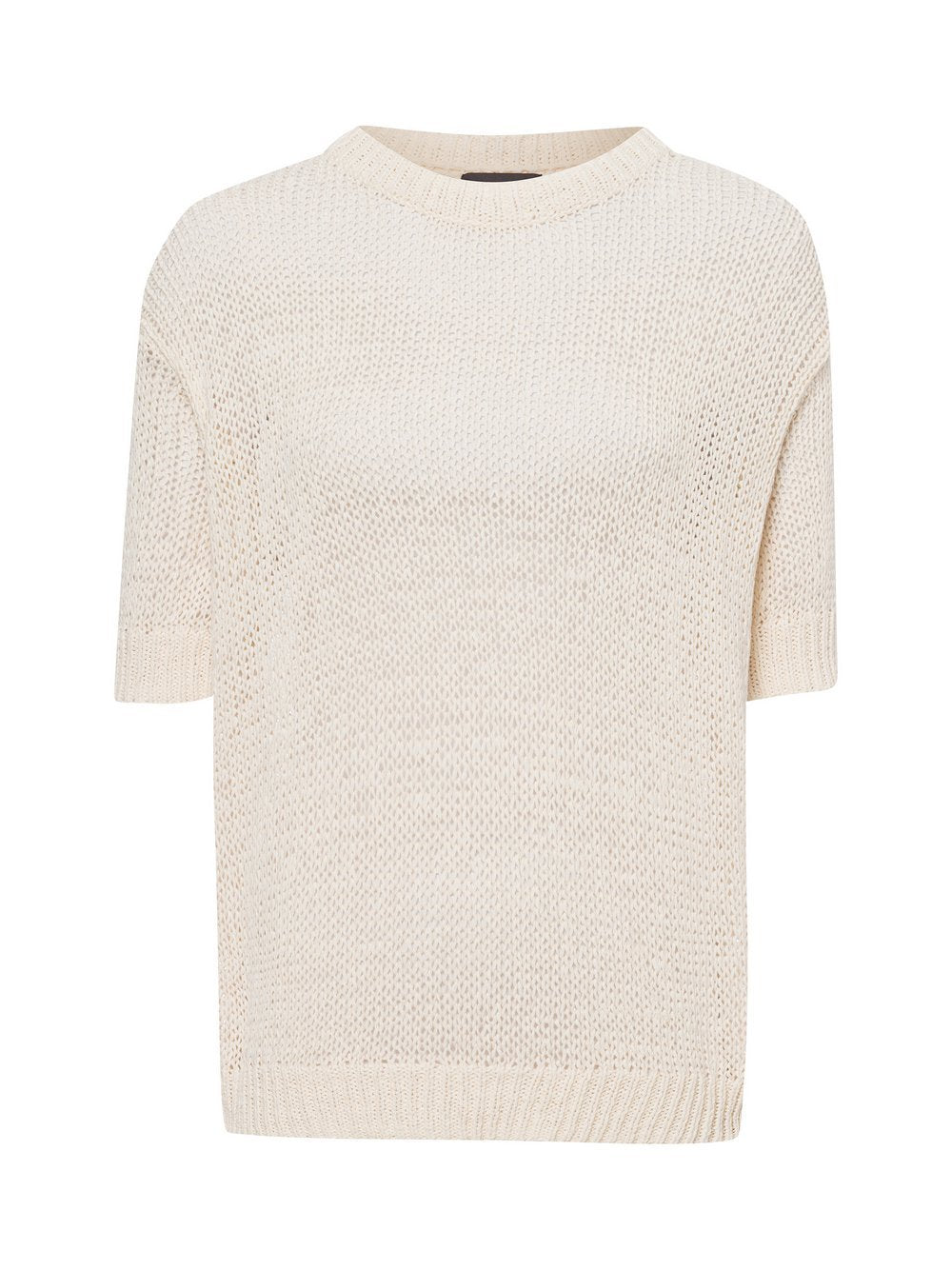 Franco Callegari Strickpullover Damen Baumwolle strukturiert