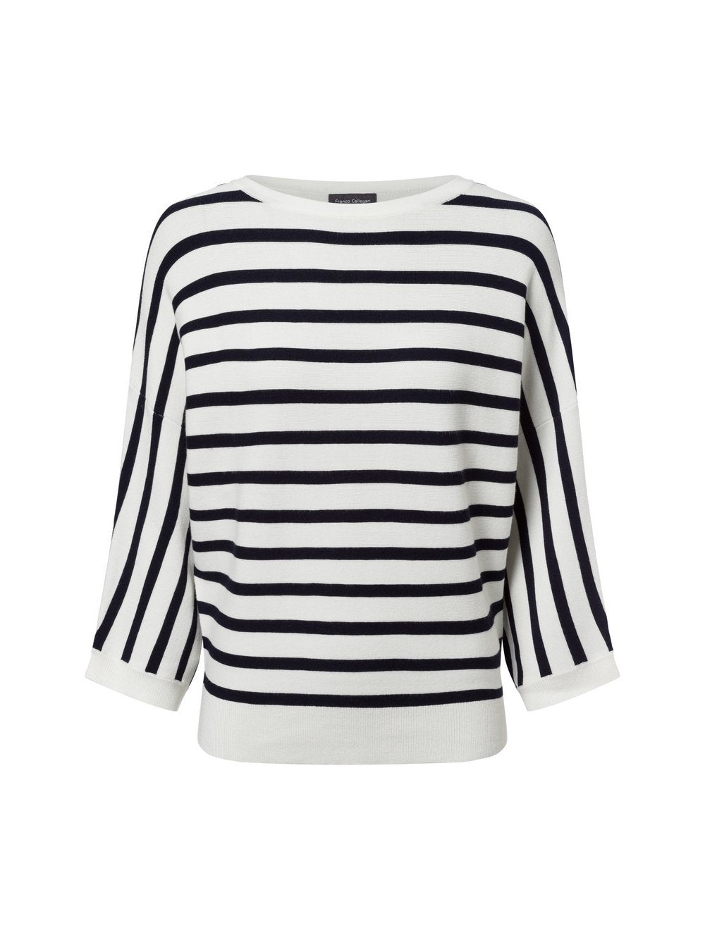 Franco Callegari Pullover Damen Viskose gestreift