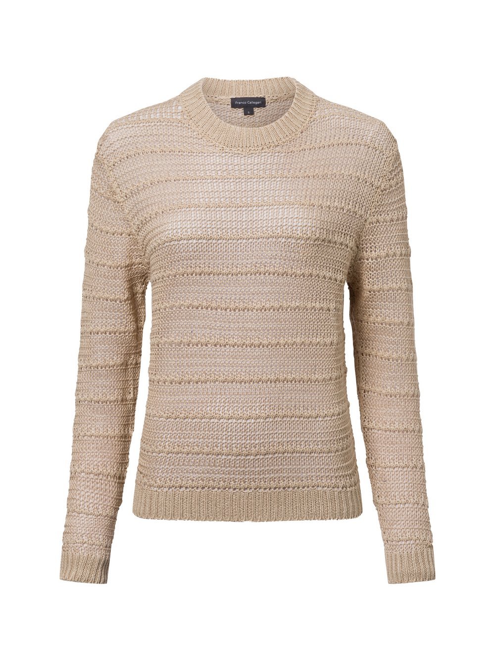 Franco Callegari Strickpullover aus Leinen Damen