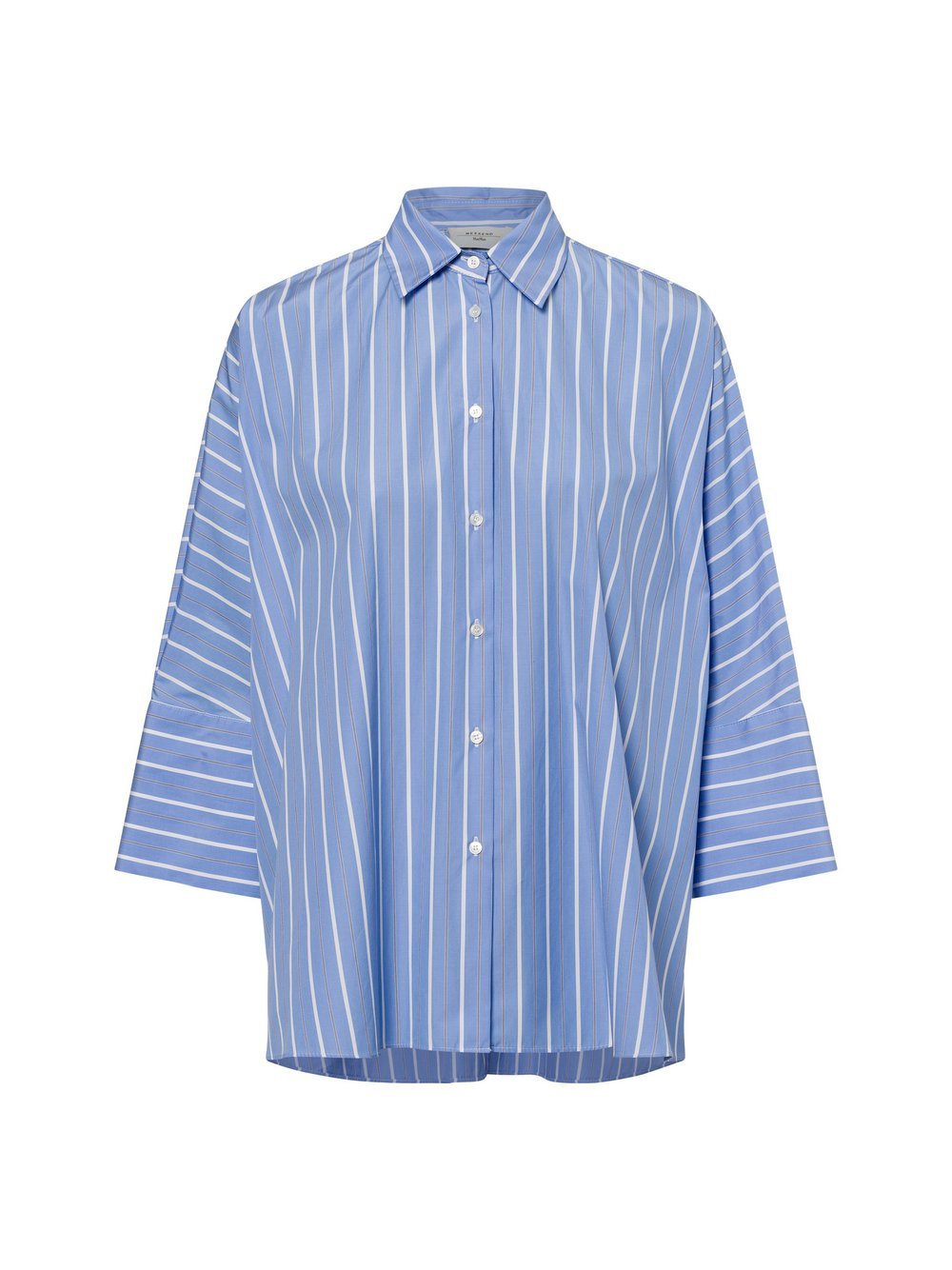 Weekend Max Mara Hemdbluse Damen Baumwolle gestreift