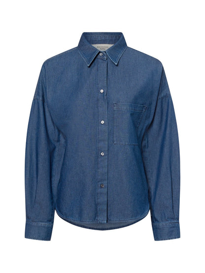 Weekend Max Mara Jeansbluse Damen Baumwolle