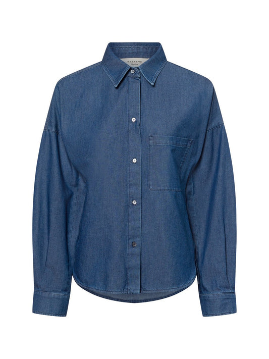 Weekend Max Mara Jeansbluse Damen Baumwolle