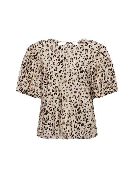 Msch Copenhagen Blusenshirt Damen Viskose gemustert