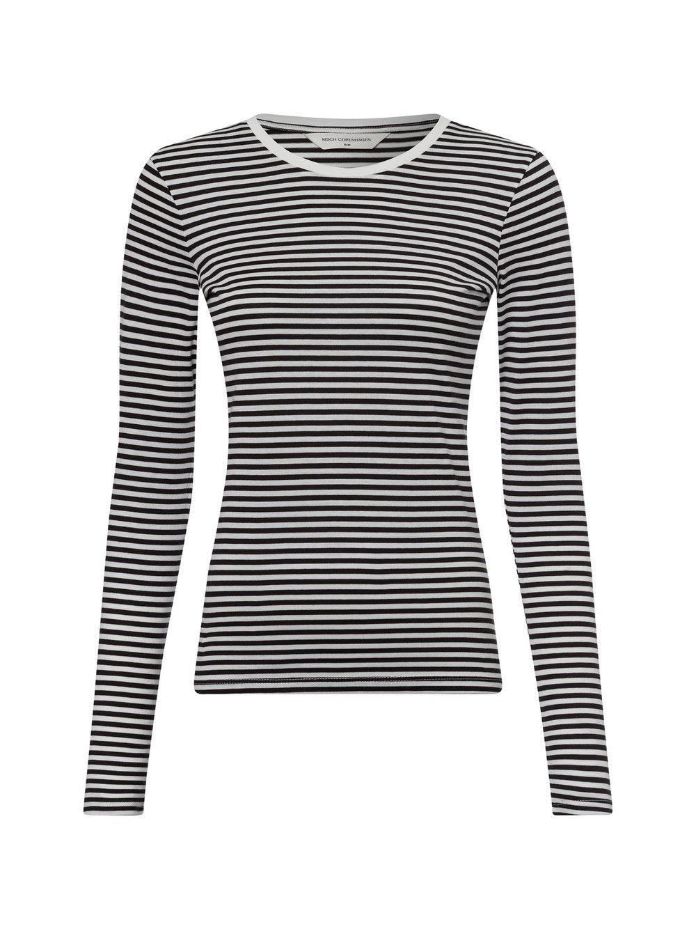 Msch Copenhagen Langarmshirt Damen Baumwolle gestreift
