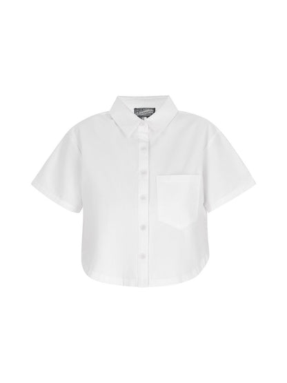 Dreimaster Bluse Damen Baumwolle