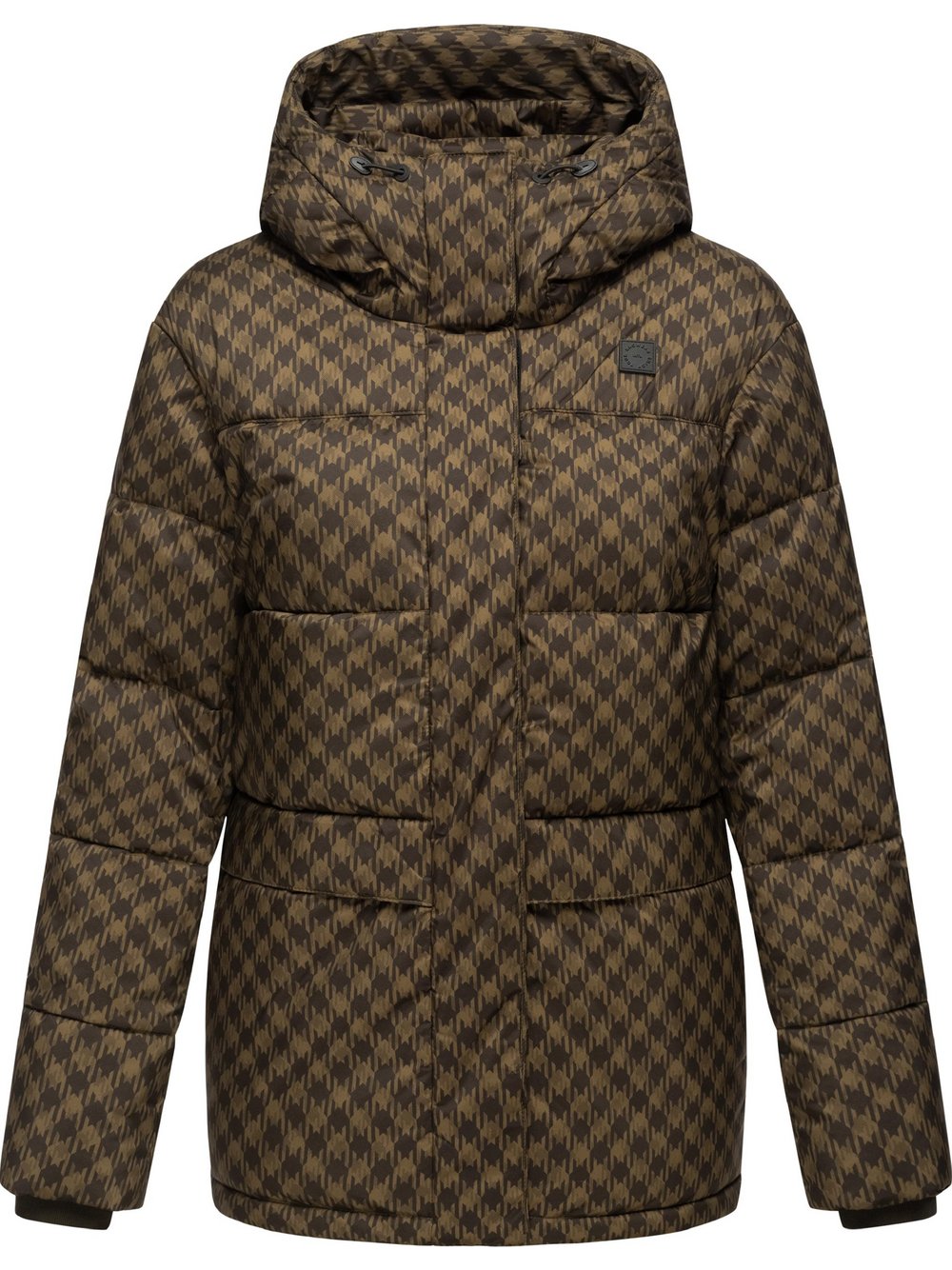 Ragwear Steppjacke Damen gemustert