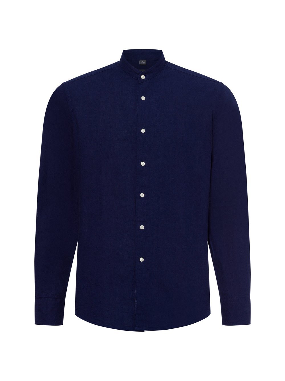 Nils Sundström Freizeithemd mit Leinen-Anteil Herren Modern Fit Baumwolle