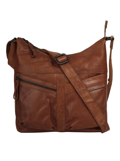 Spikes & Sparrow Umhängetasche Damen Leder