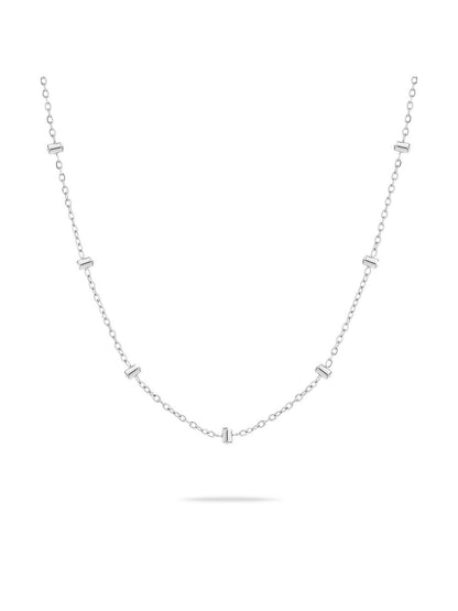 Tamaris Halskette Damen Edelstahl roségold