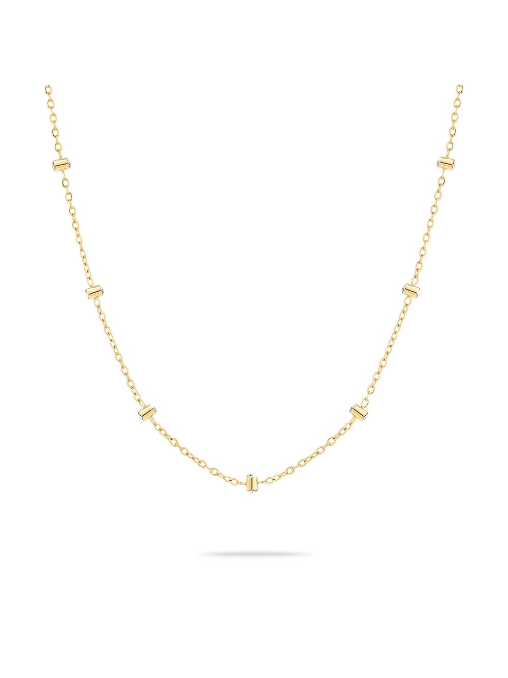 Tamaris Halskette Damen Edelstahl roségold