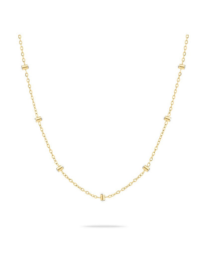 Tamaris Halskette Damen Edelstahl roségold