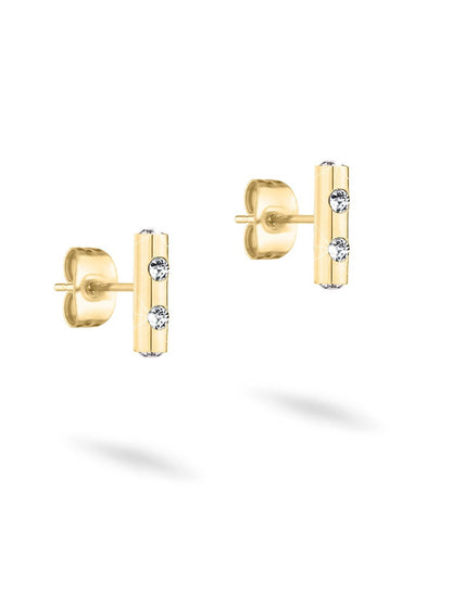 Tamaris Ohrstecker Damen Edelstahl roségold