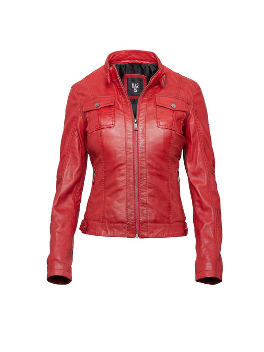 HIS Lederjacke Damen