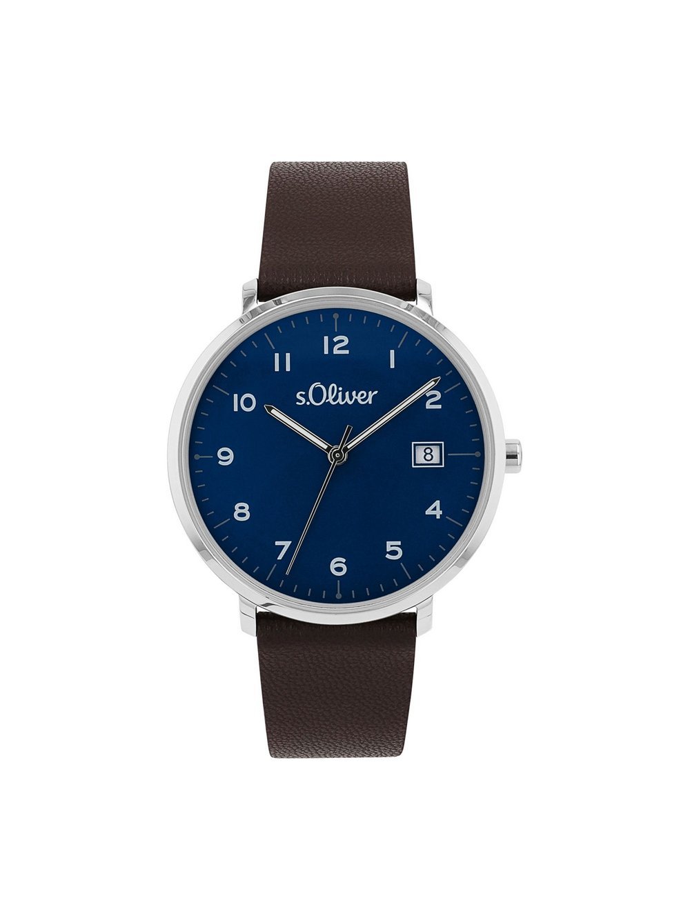 s.Oliver Quarzuhr Herren Edelstahl