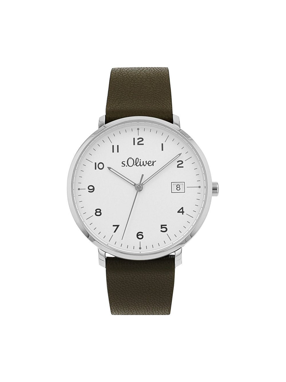 s.Oliver Quarzuhr Herren Edelstahl