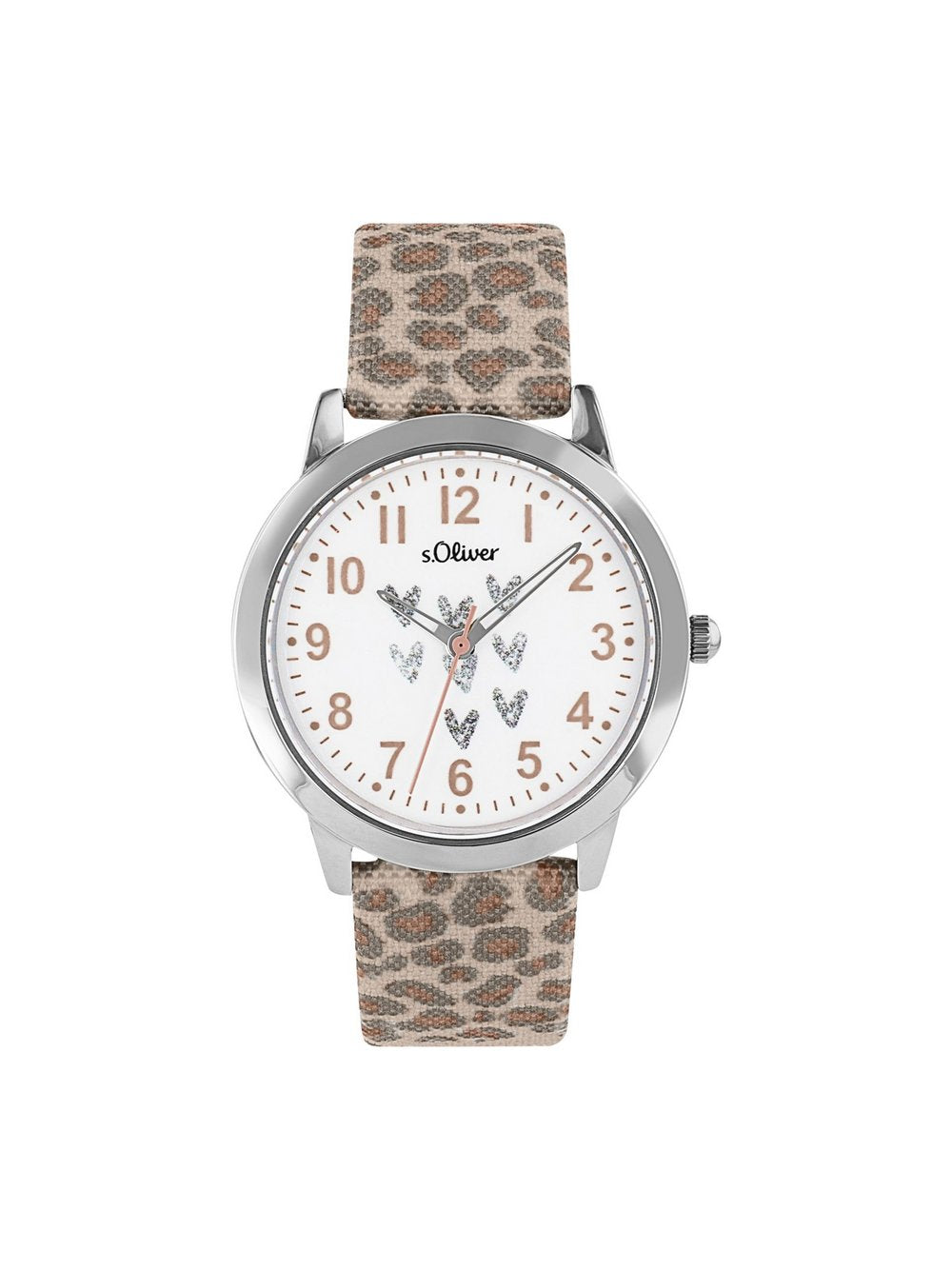 s.Oliver Quarzuhr Mädchen Textil