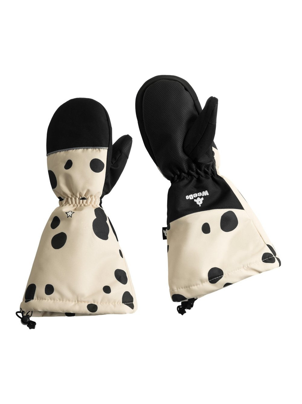 WeeDo Fausthandschuhe Kinder gepunktet