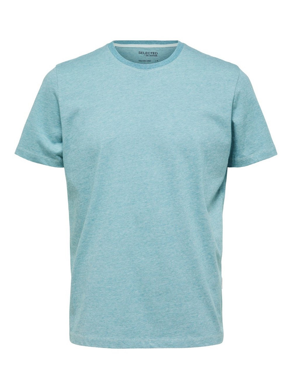 Selected T-Shirt Herren Baumwolle meliert