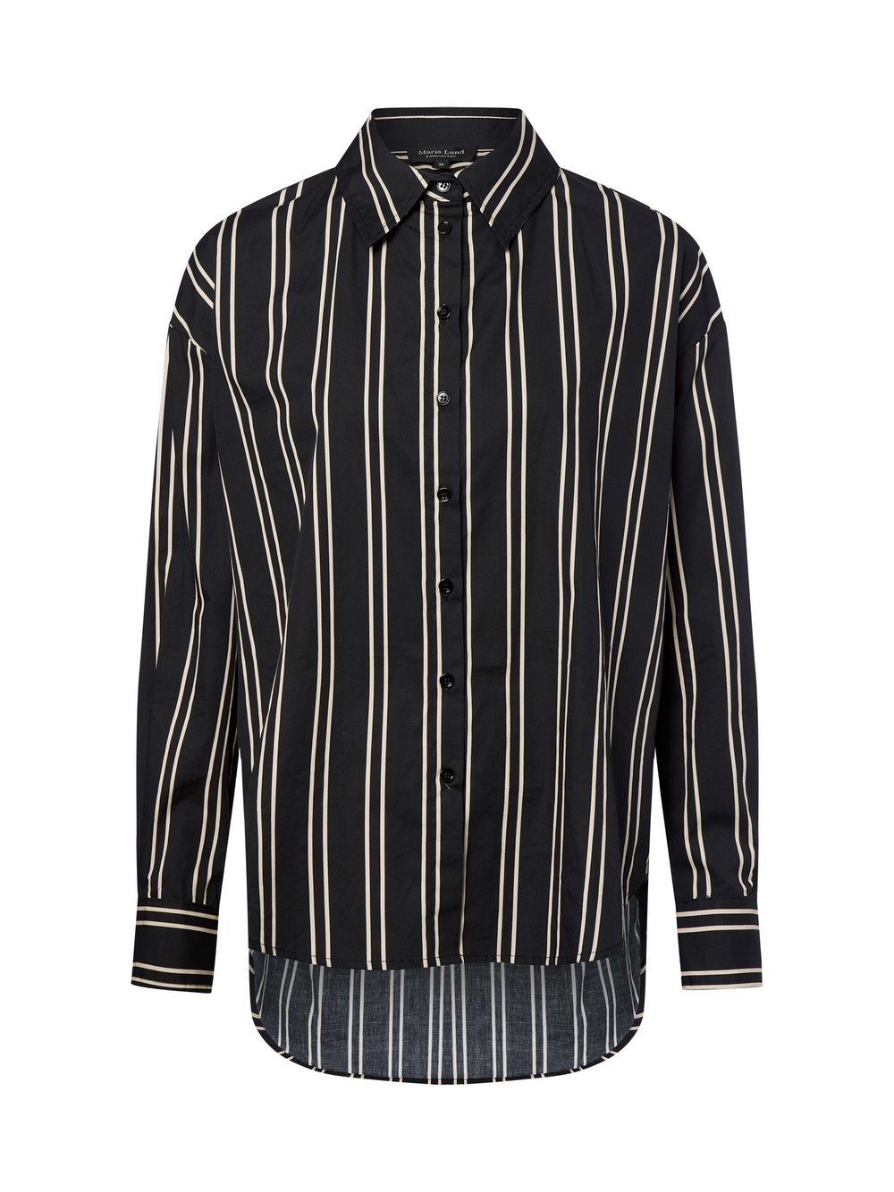 Marie Lund Hemdbluse Damen Baumwolle gestreift