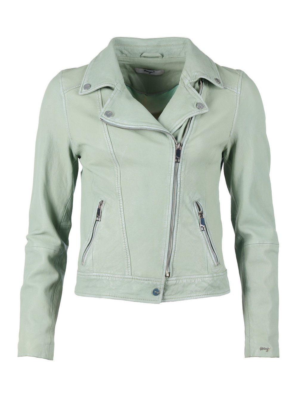 Maze Leder Bikerjacke Damen