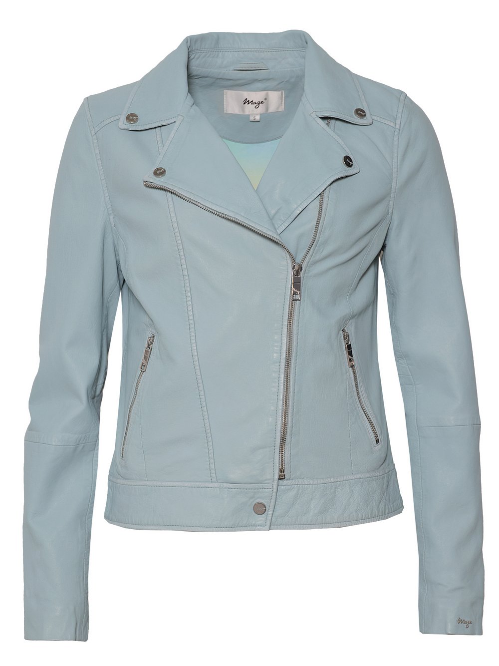 Maze Leder Bikerjacke Damen