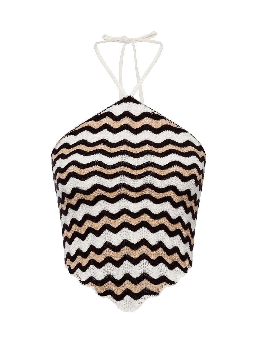 Noisy May Stricktop Damen gestreift