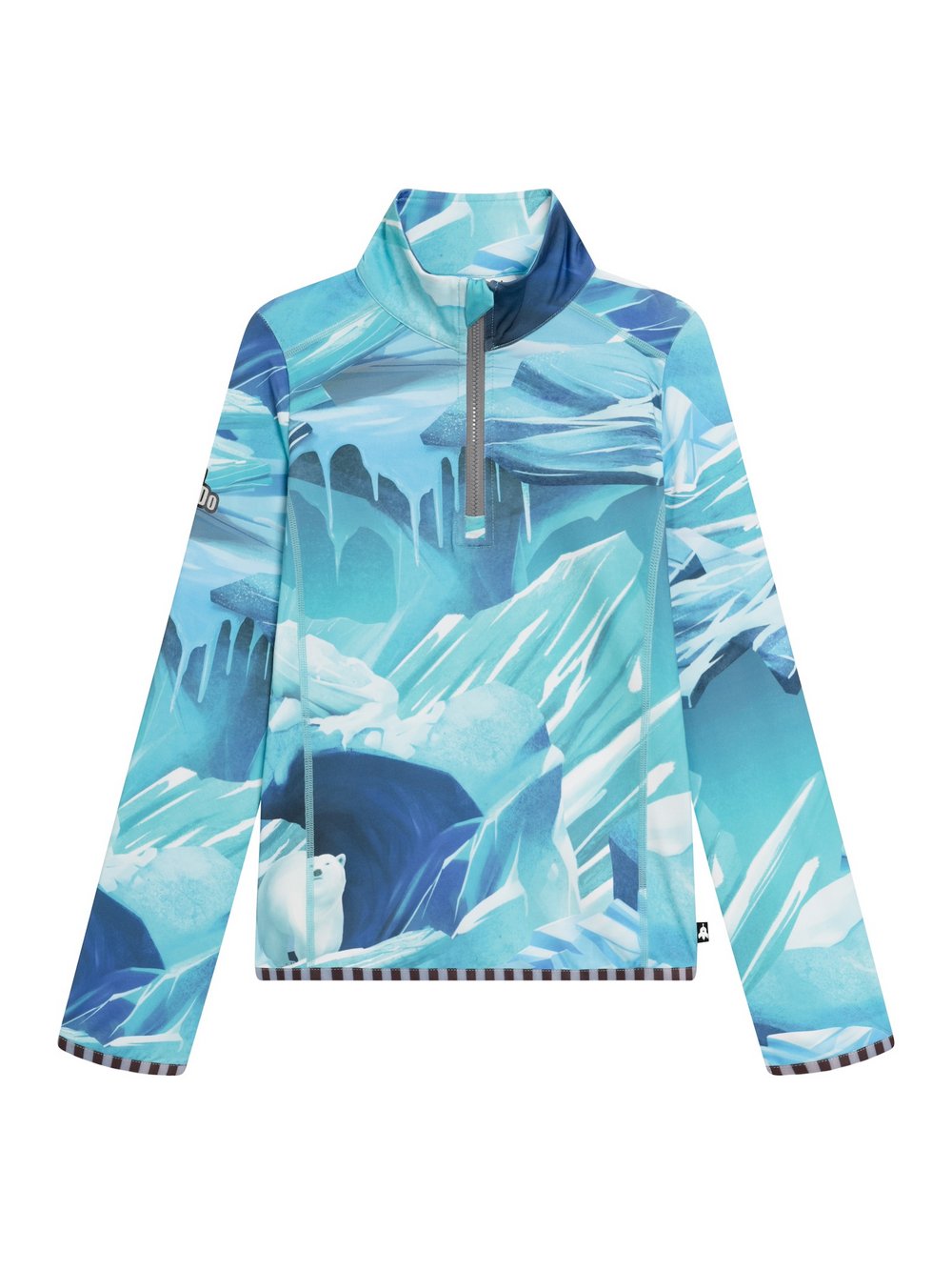 WeeDo Baby Langarmshirt Baby gemustert