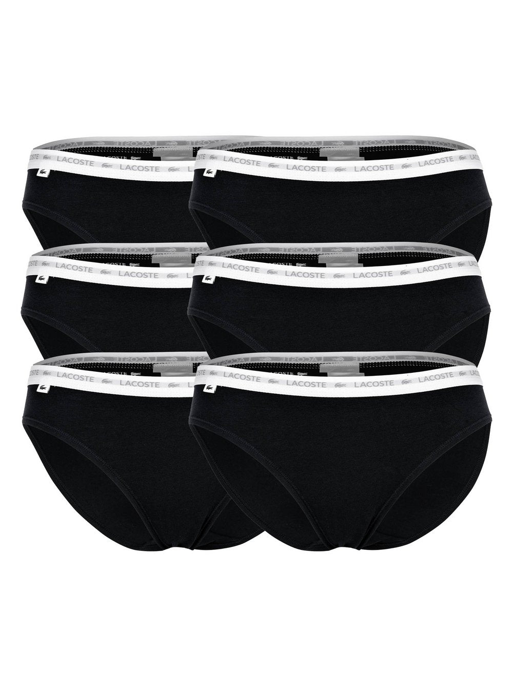 Lacoste Slip 6er Pack Damen Baumwolle