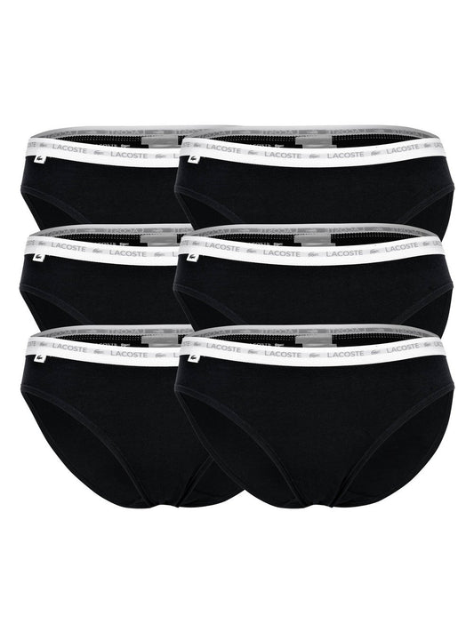Lacoste Slip 6er Pack Damen Baumwolle