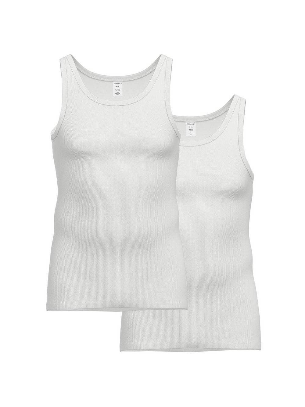Ammann Unterhemd 2er Pack Herren Baumwolle