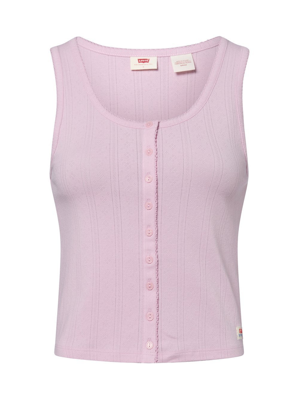 Levi's Top Damen Baumwolle strukturiert