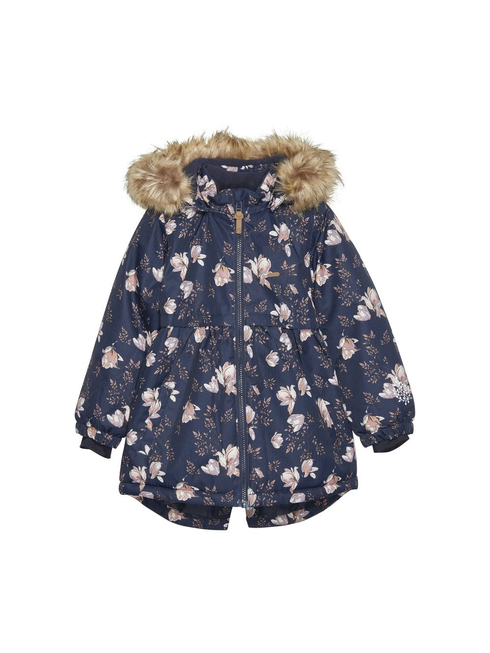 Minymo Winterjacke Mädchen gemustert