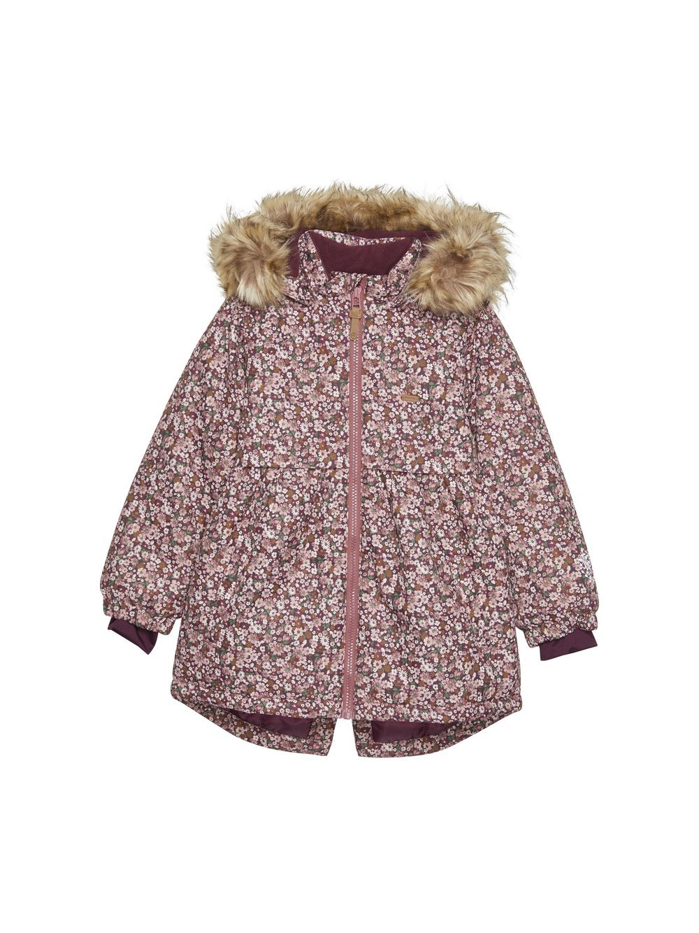 Minymo Winterjacke Mädchen gemustert